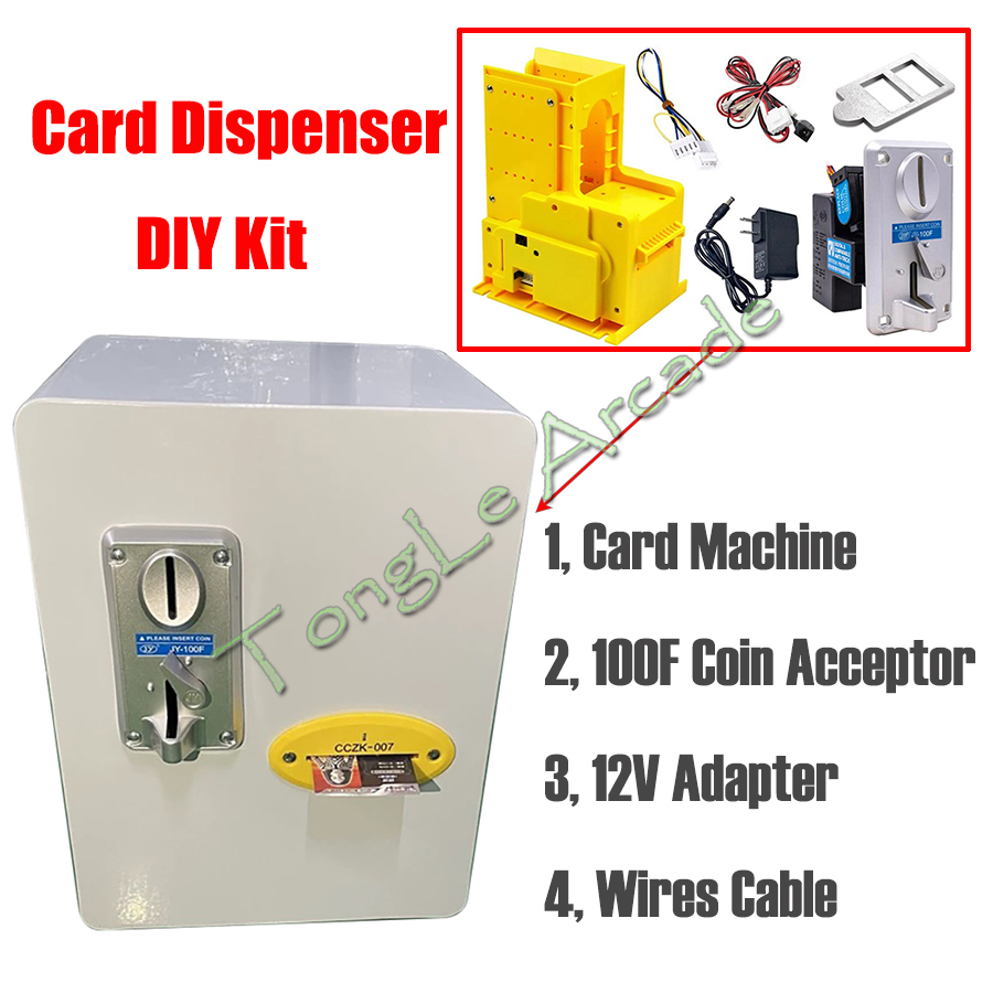 Vending Arcade Games - Arcade Card Dispenser DIY Kit for
