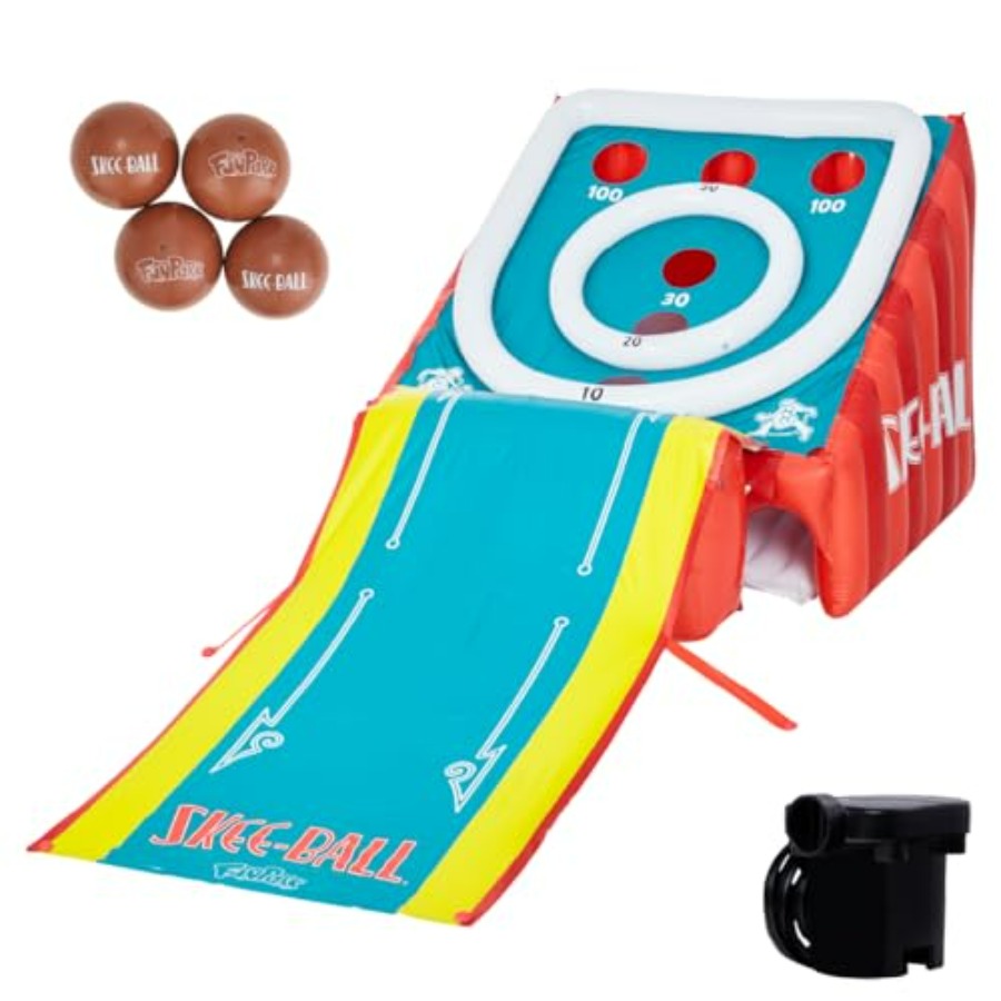 Skee Ball Arcade - 11 Ft Inflatable Skee-Ball Game with