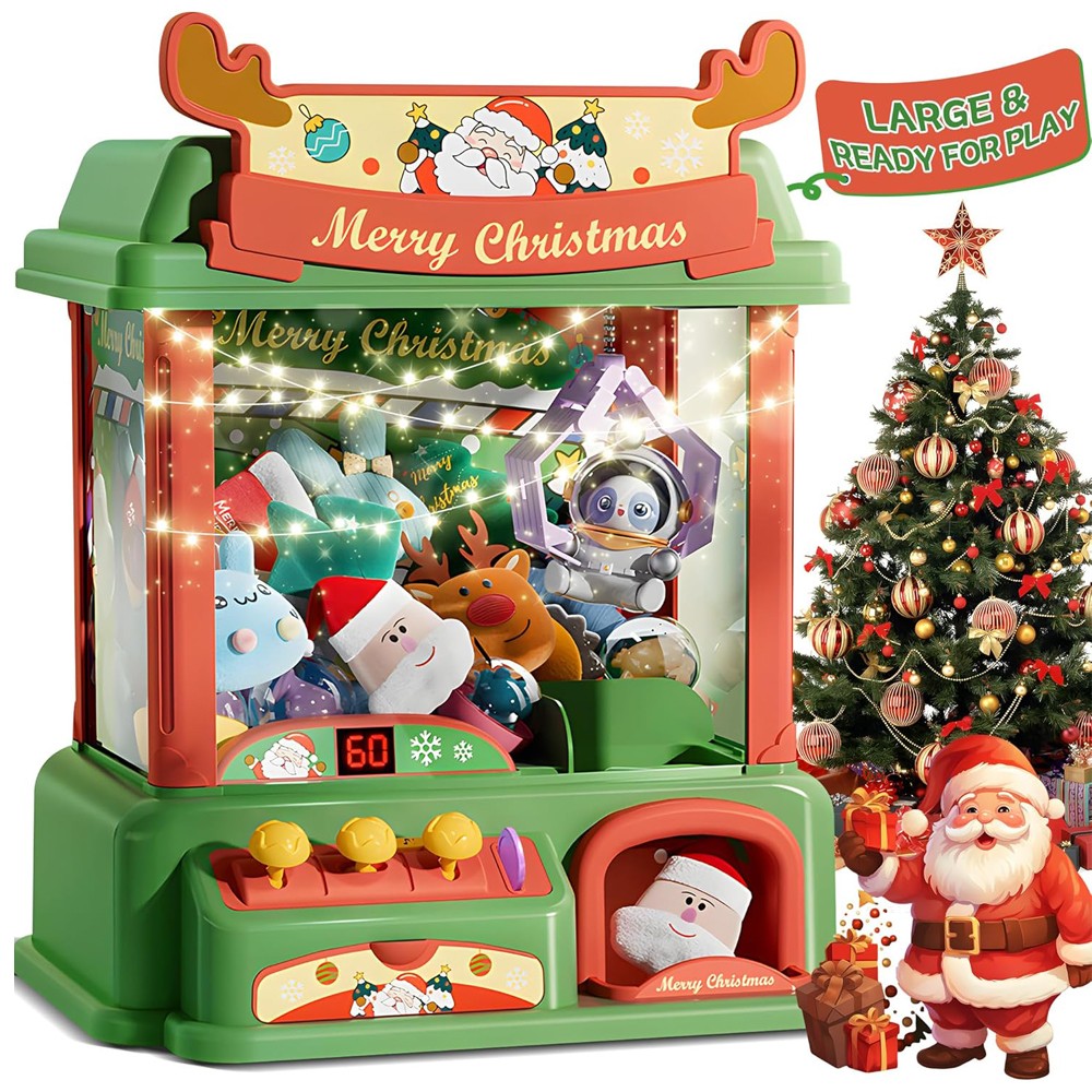 Christmas Claw Machine For Kid – Vending Arcade Games recenzja i cena