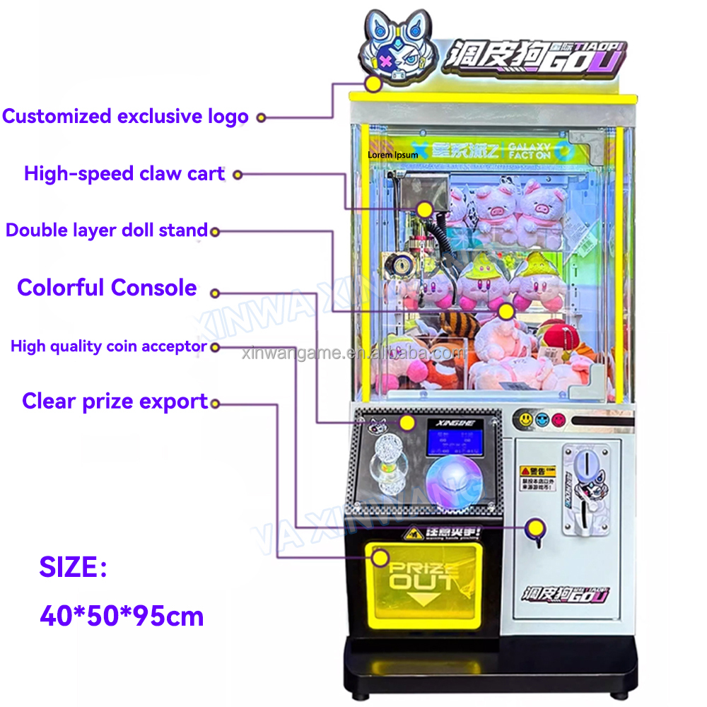 New Mini Claw Machine Crane Ke – Arcade Vending Machines For Sale recenzja i cena