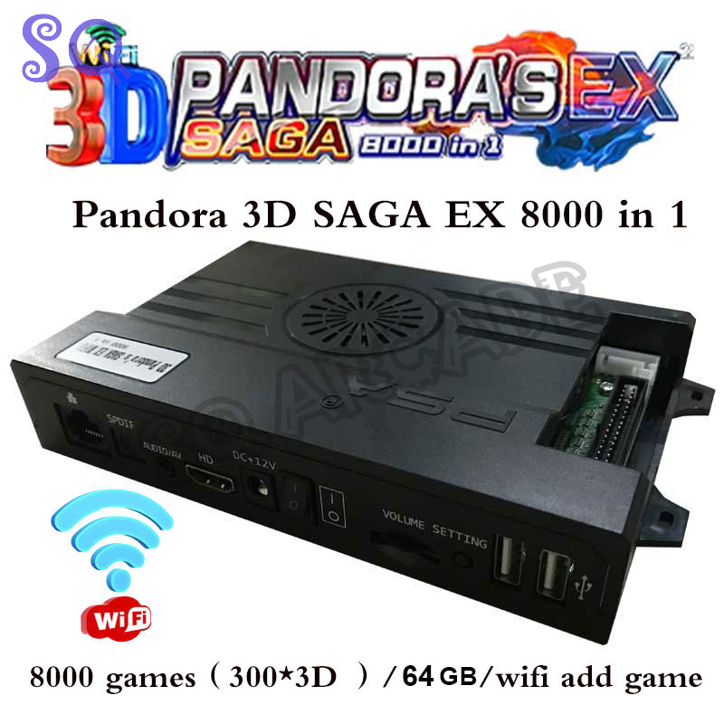 Arcade Pandora Saga Box EX2 80 – Arcade Ticket Machine recenzja i cena