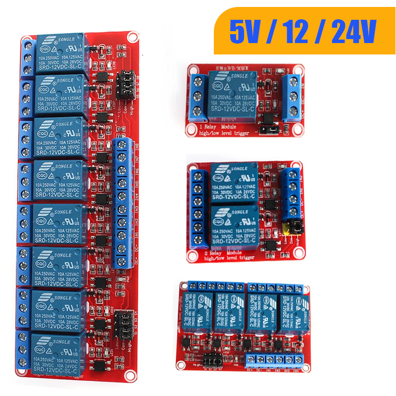 1PCS 5V 12V 24V 1/2/4/8 Channe – Arduino Vending Machine Project recenzja i cena