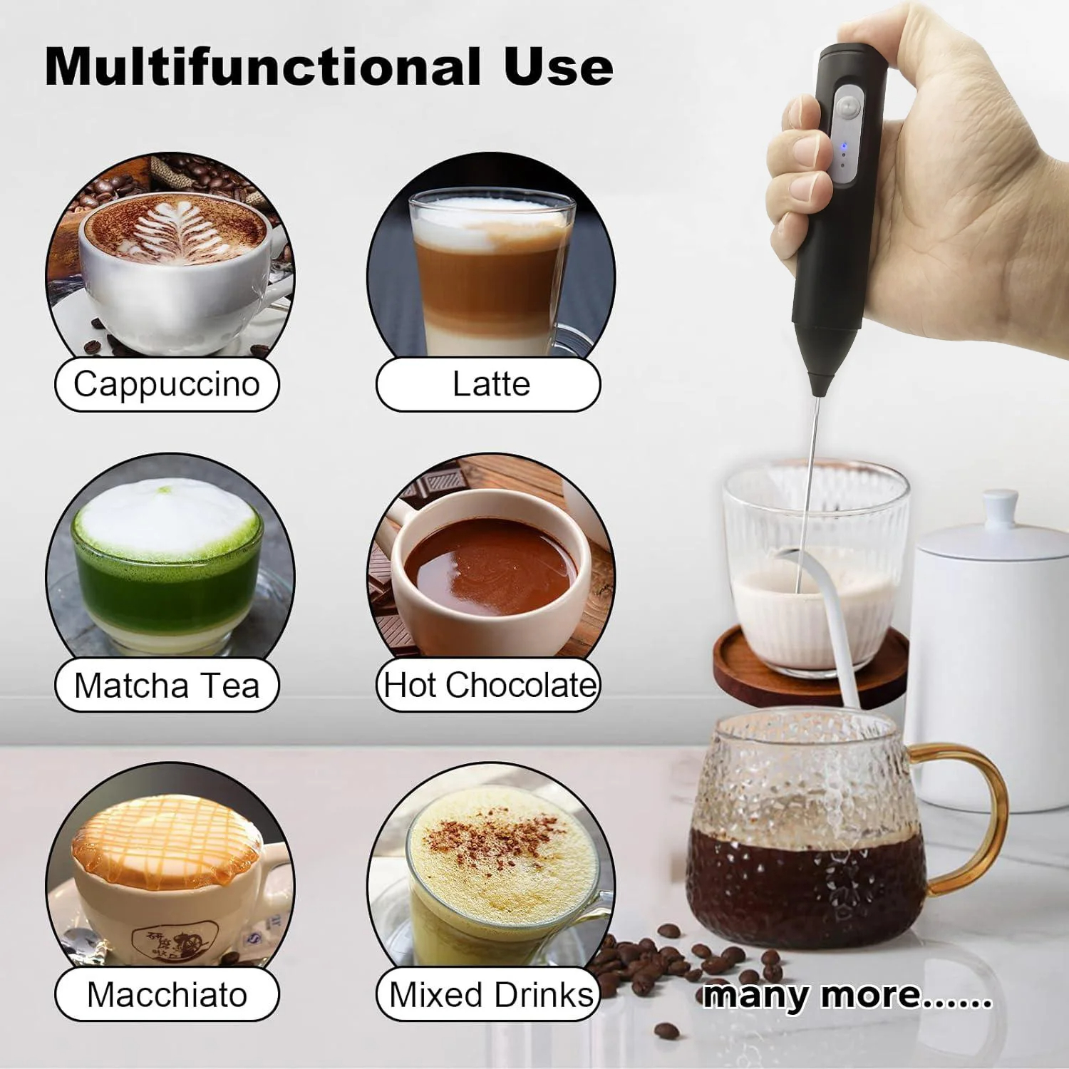 Handheld milk frother, electri – Fruit Slot Machine recenzja i cena