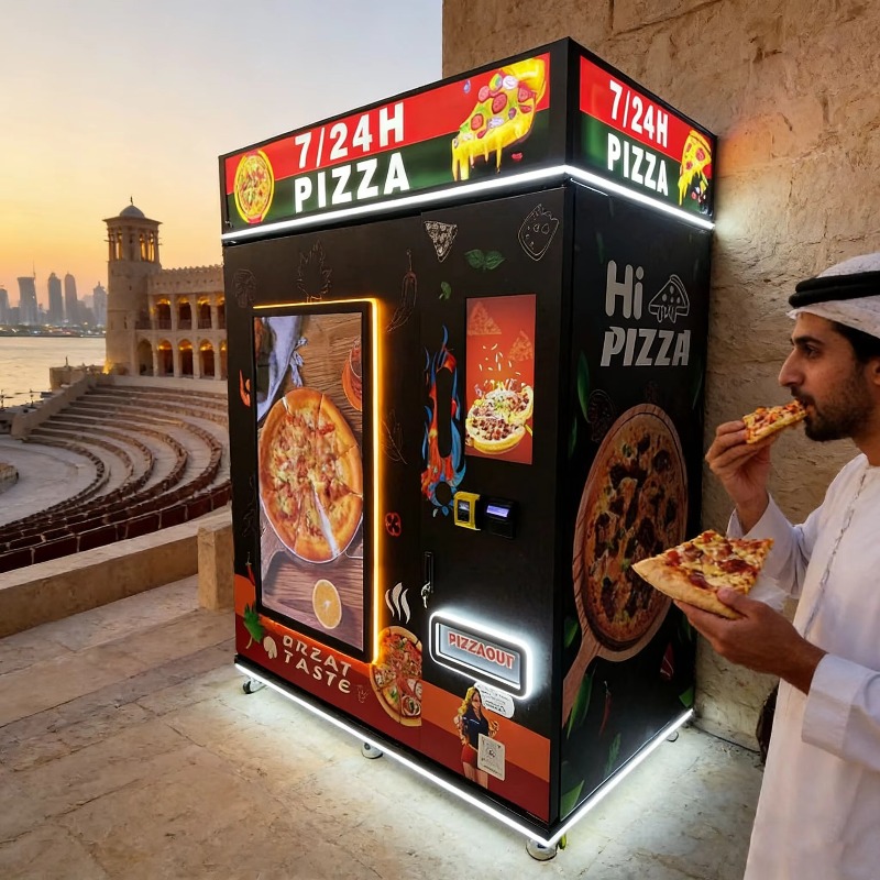 Custom Pizza Vending Machine S – Vending Machine Qr Code recenzja i cena
