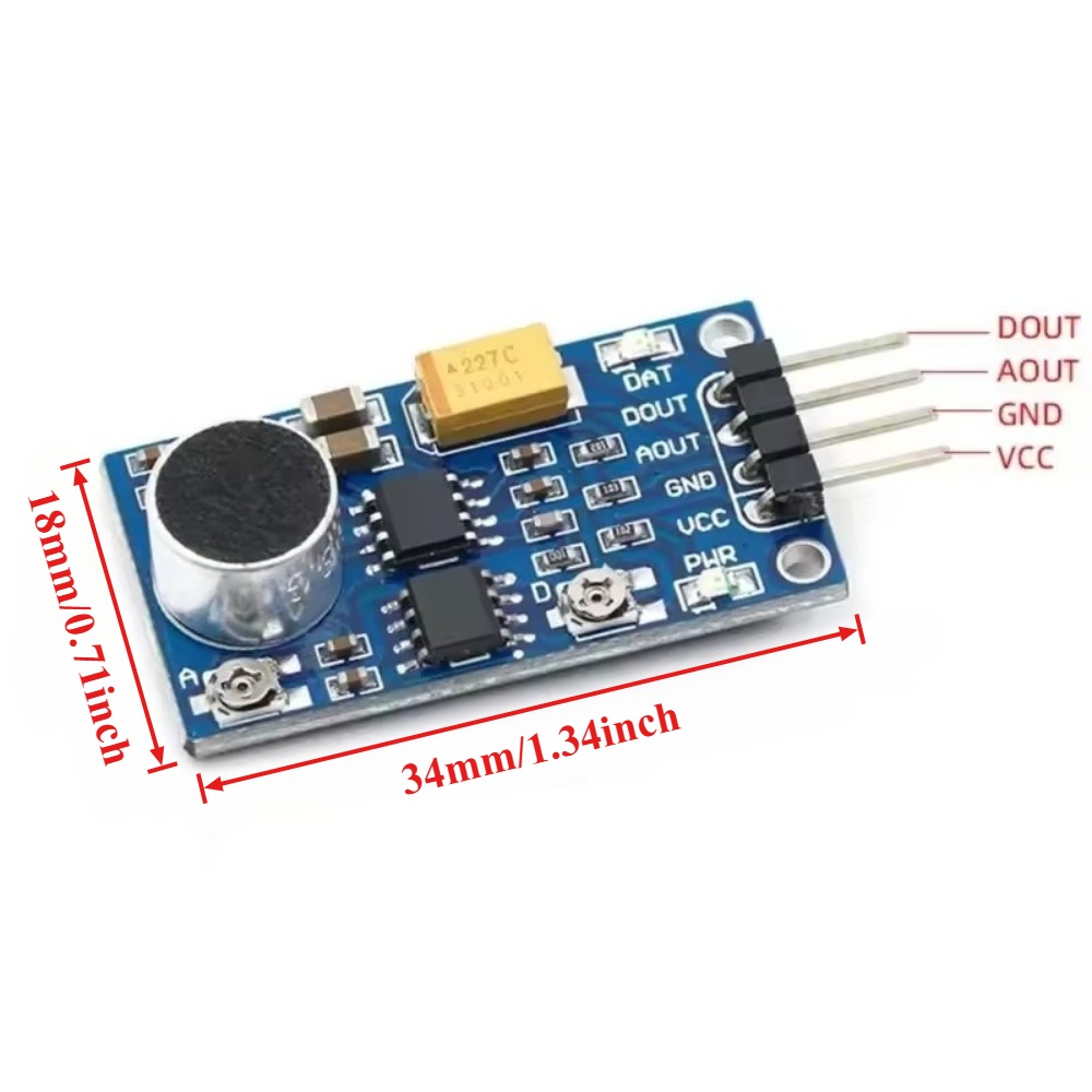 Sound Sensor Module LM386 Voic – Arduino Vending Machine Project recenzja i cena