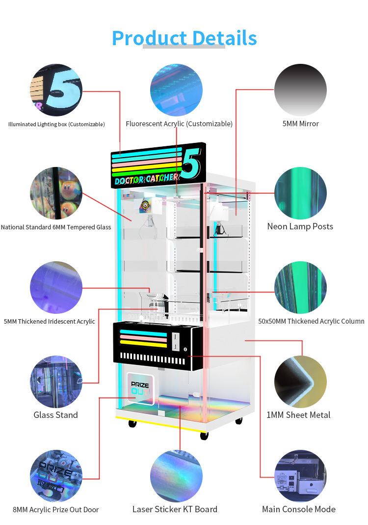 Hot Sale Indoor Arcade Claw Cr – Arcade Vending Machines For Sale recenzja i cena