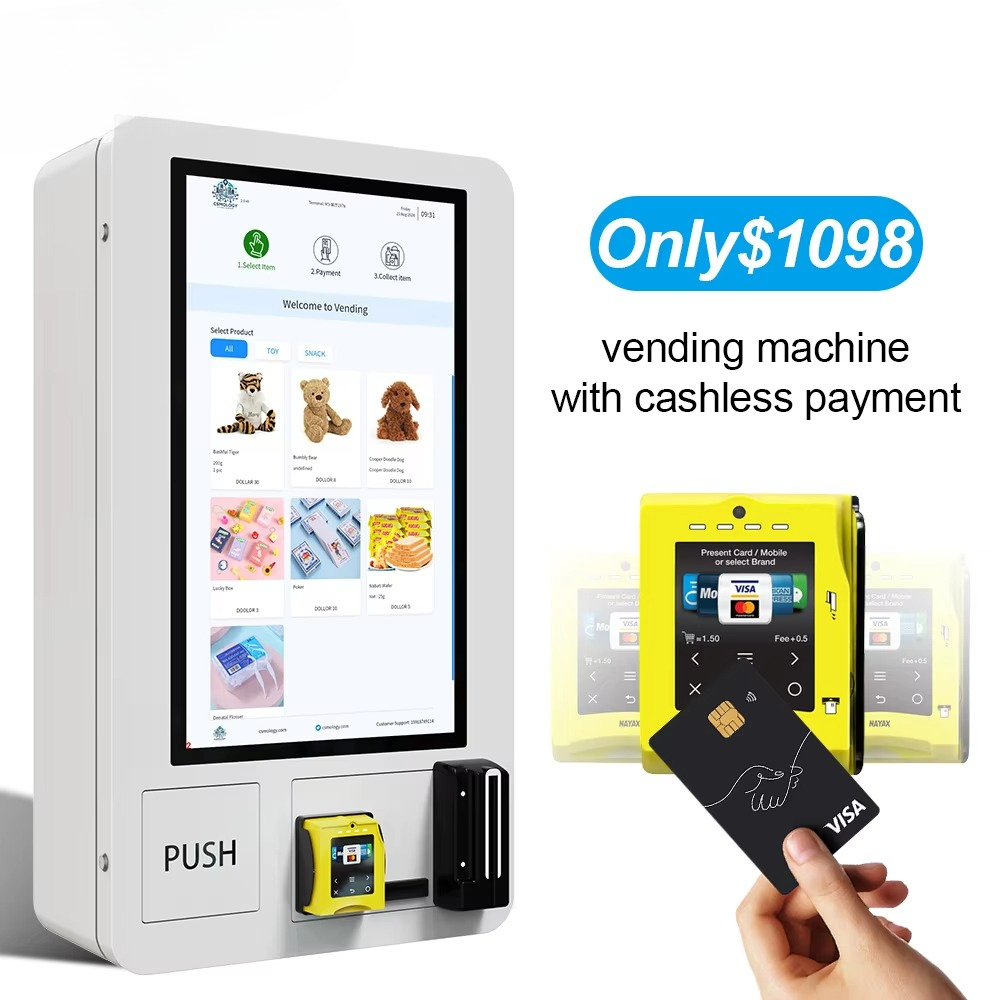 Small Metal Drinks Desktop Ven – Vending Machine Qr Code recenzja i cena