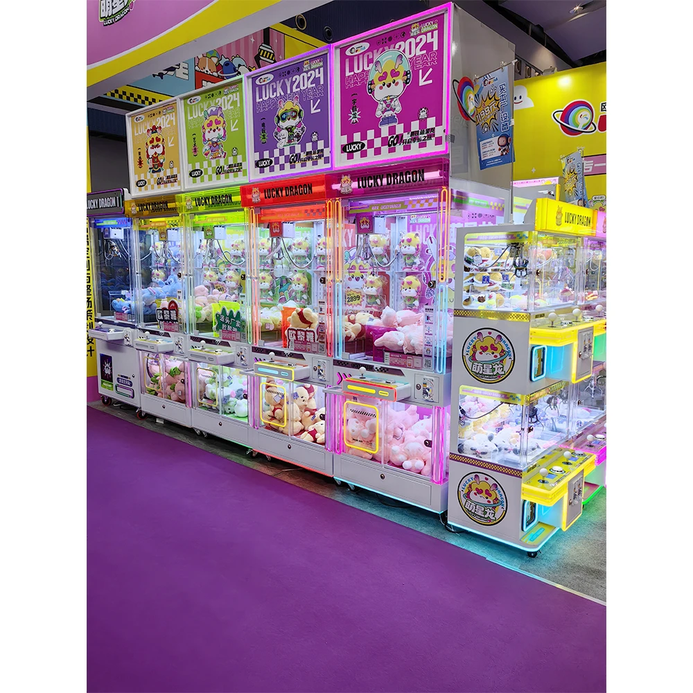 #New Colorful Claw Machine Luc – Arcade Toy Claw Vending Machine recenzja i cena
