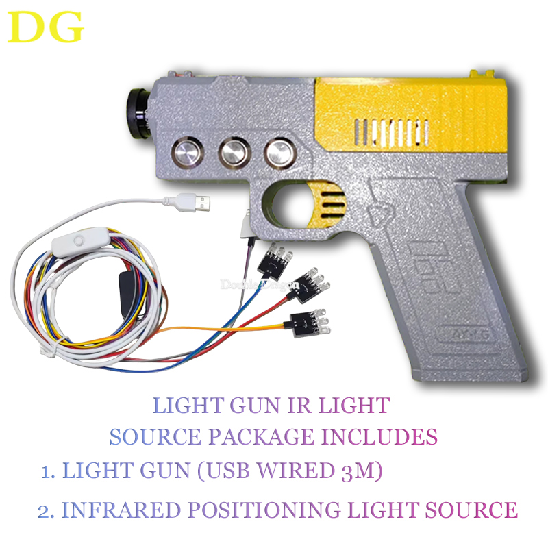 USB Wired Light Gun with Infra – Gun Shooting Arcade recenzja i cena