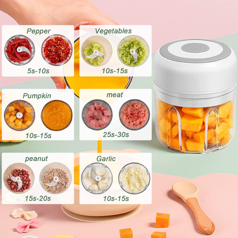 250ML Electric Garlic Grinder  – Fruit Slot Machine recenzja i cena