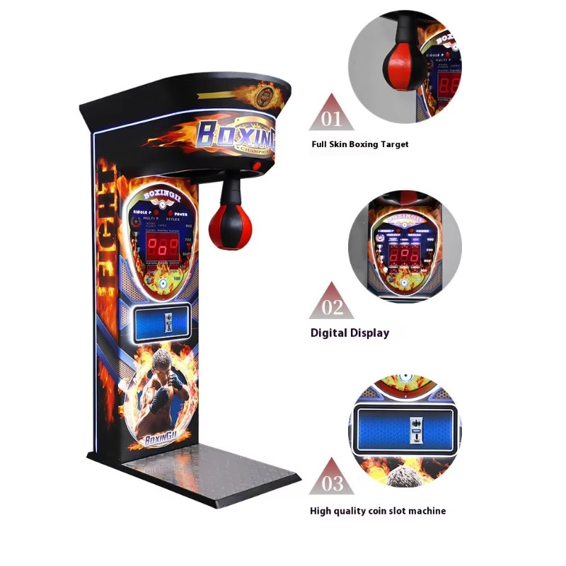Black King Boxing Arcade Machi – Arcade Game Coin recenzja i cena