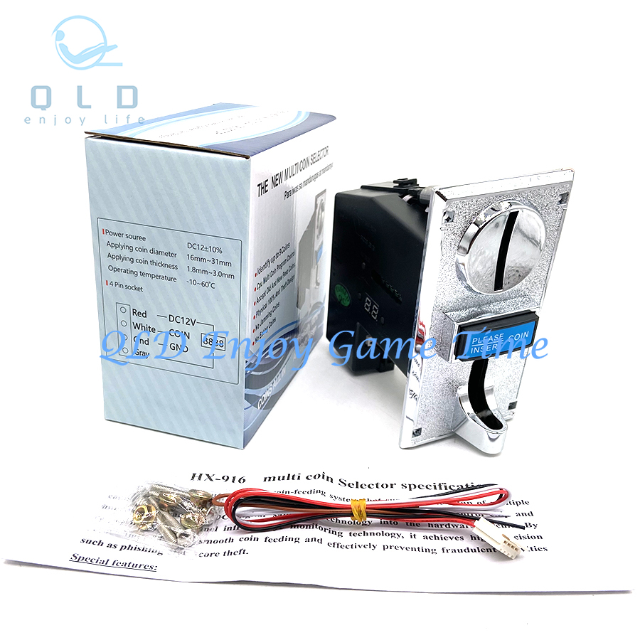 9-Type Multi Coin Acceptor 616 – Vending Arcade Games recenzja i cena