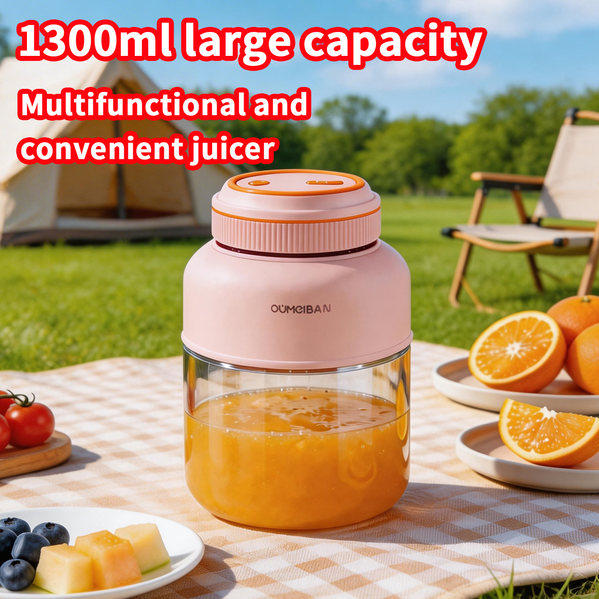 1300ML Portable Juicer, Fresh  – Fruit Slot Machine recenzja i cena