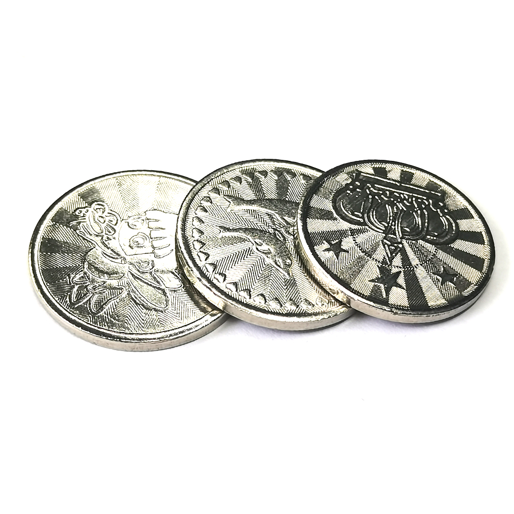 100PCS  Coins Tokens Stainless – Arcade Ticket Machine recenzja i cena