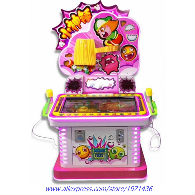 Hammer Hitting Video Games Amu – Arcade Ticket Machine recenzja i cena