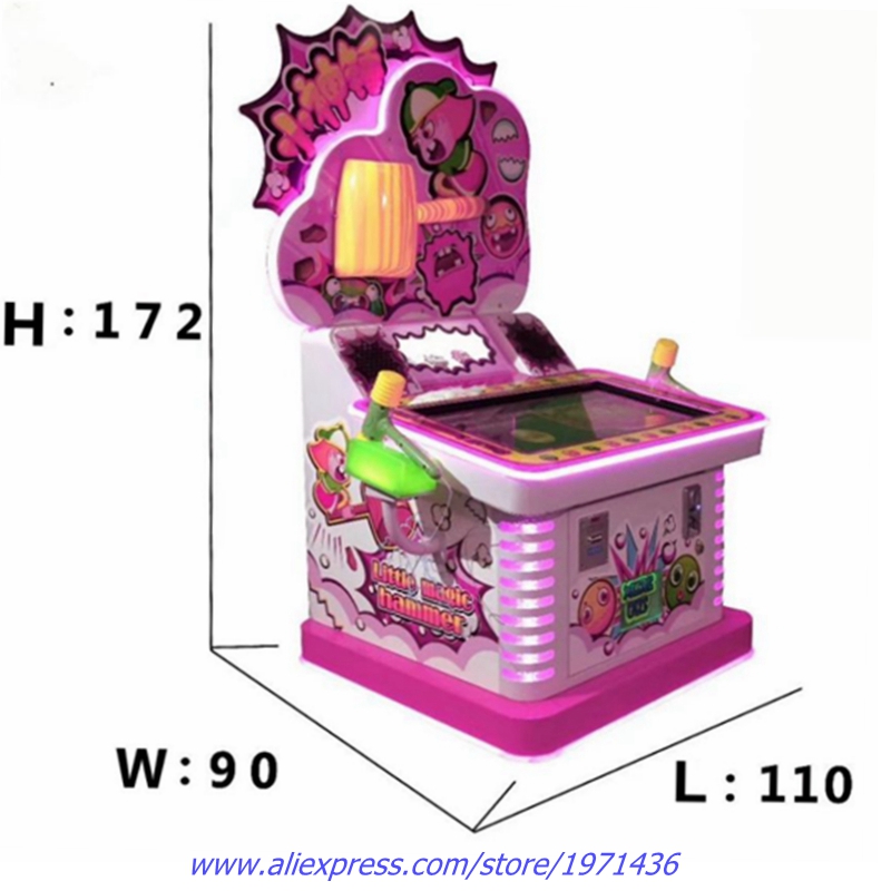 Hammer Hitting Video Games Amu – Arcade Ticket Machine recenzja i cena