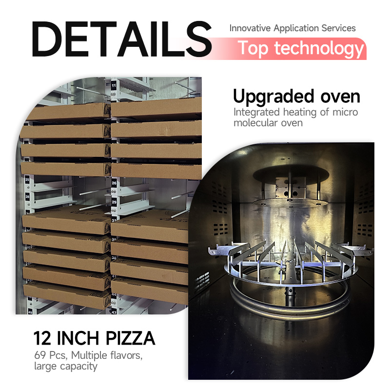 Wholesale Automated Hot Pizza  – Vending Machine Qr Code recenzja i cena