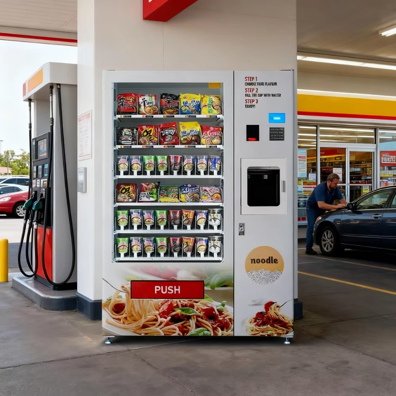 Customized Metal Cup Noodles V – Vending Machine Qr Code recenzja i cena