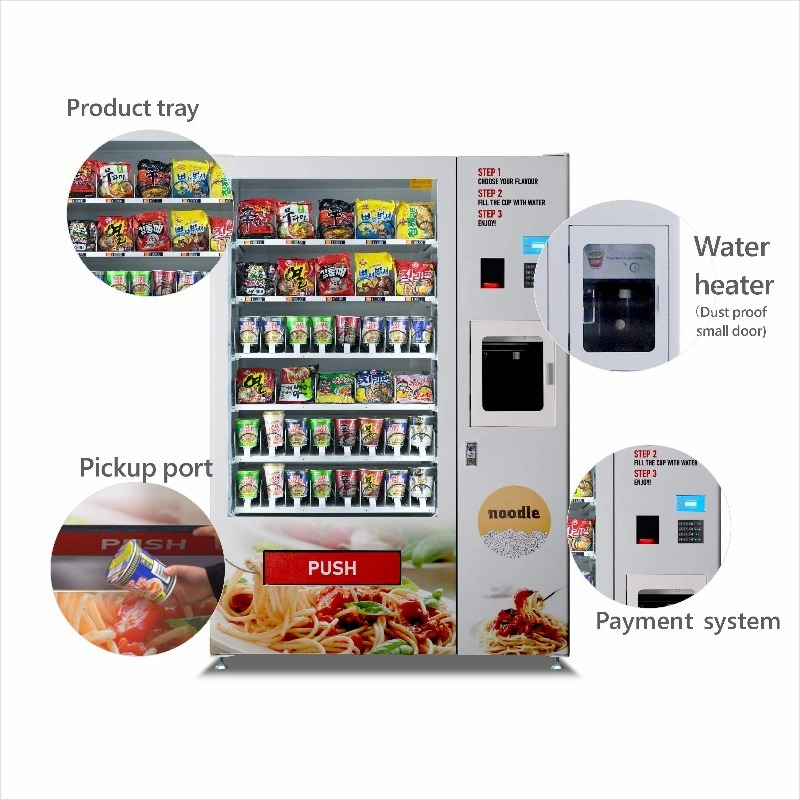 Customized Metal Cup Noodles V – Vending Machine Qr Code recenzja i cena